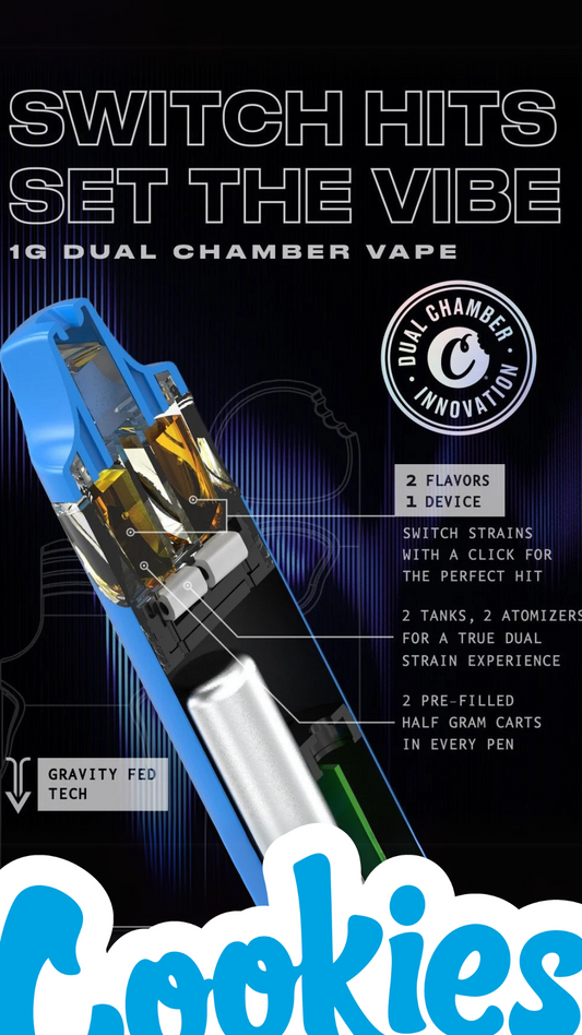COOKIES Signature Blend Dual Chamber Vape 2ml
