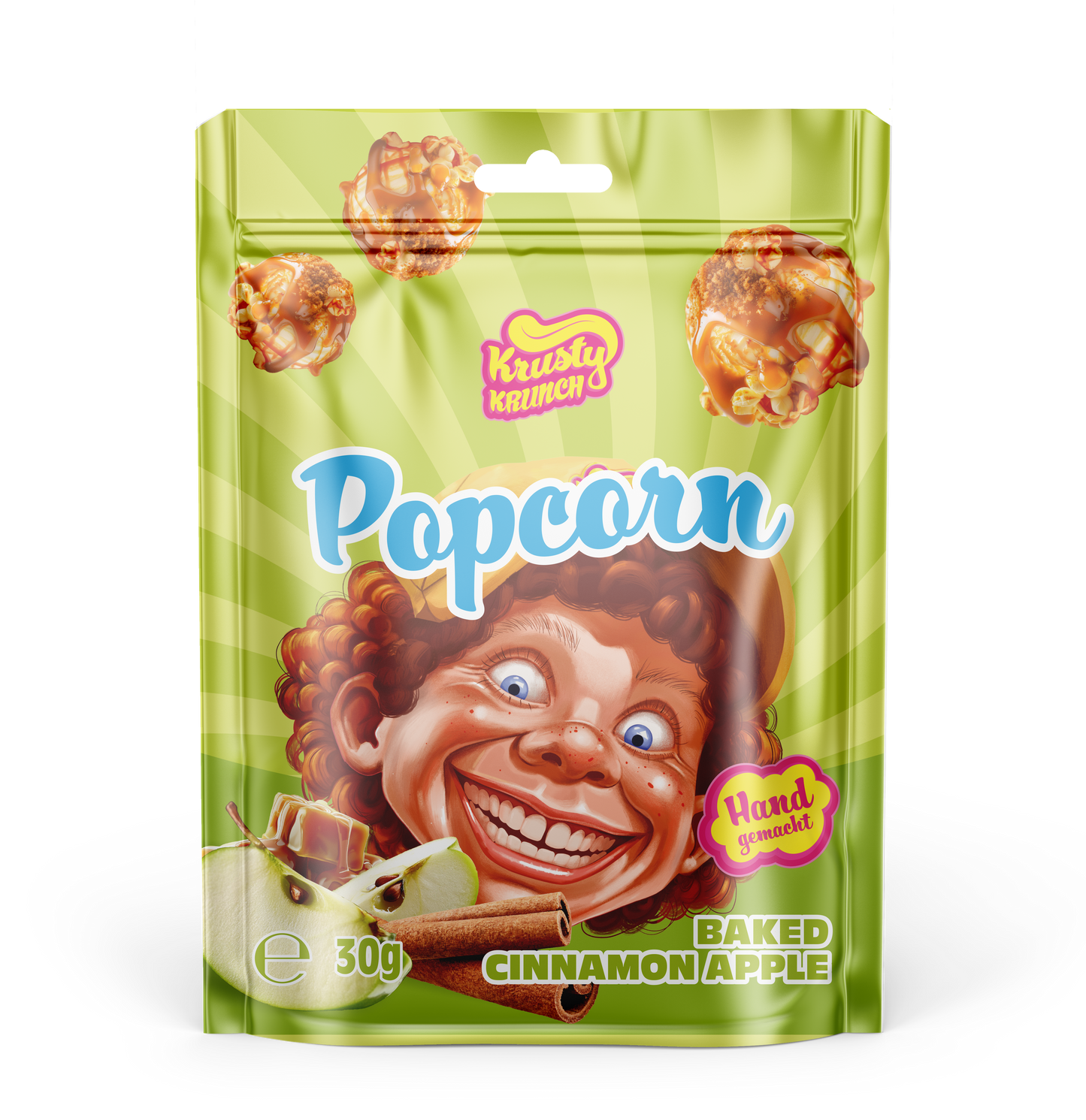 Krusty Krunch Popcorn Baked Cinnamon