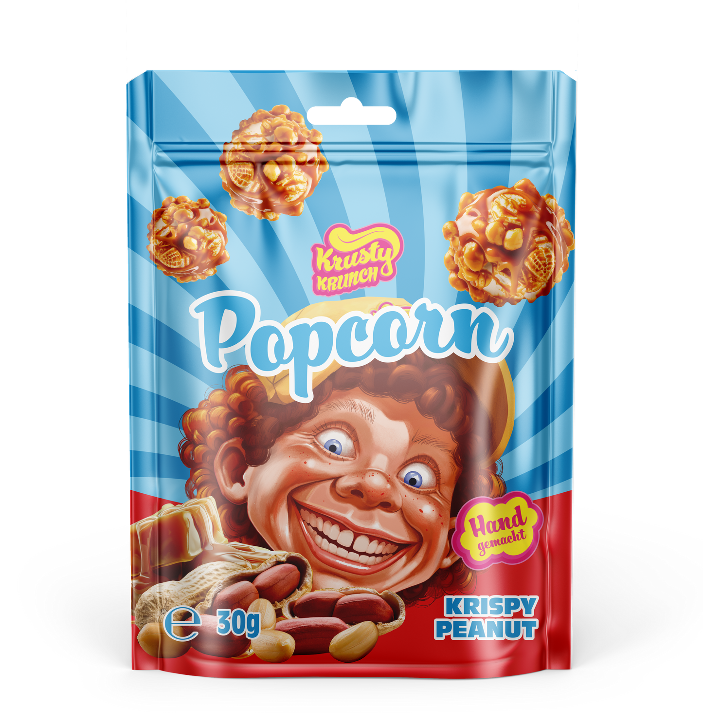 Krusty Krunch Popcorn Krispy Peanut