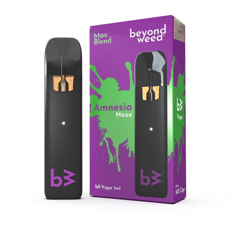 Beyond Weed B3 Superior Blend Vape – Amnesia Haze (1ml)