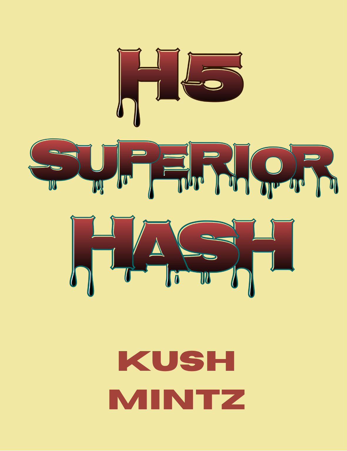„H5 Superior Blend Kush Mintz Hash – mit erdiger Kush-Tiefe und frischer Minznote.+ hemp-express