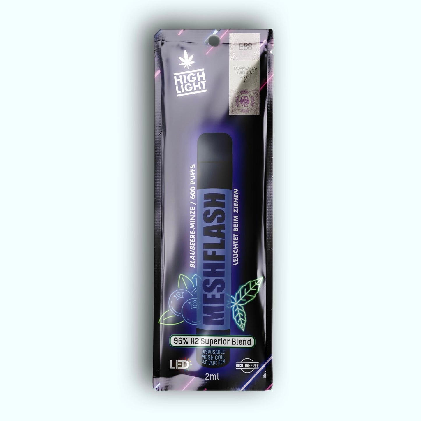 MESH FLASH H2 Superior Blend Vape 2ml !NEU!