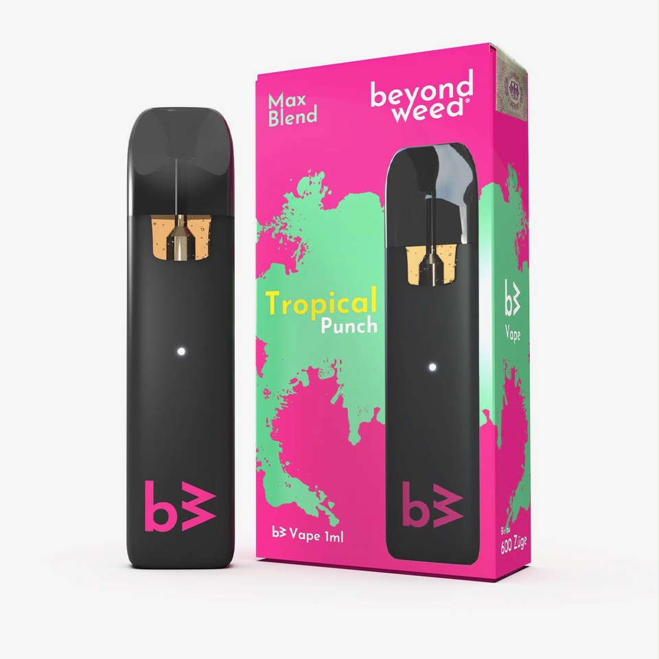 Beyond Weed B3 Superior Blend Vape – Tropical Punch (1ml)