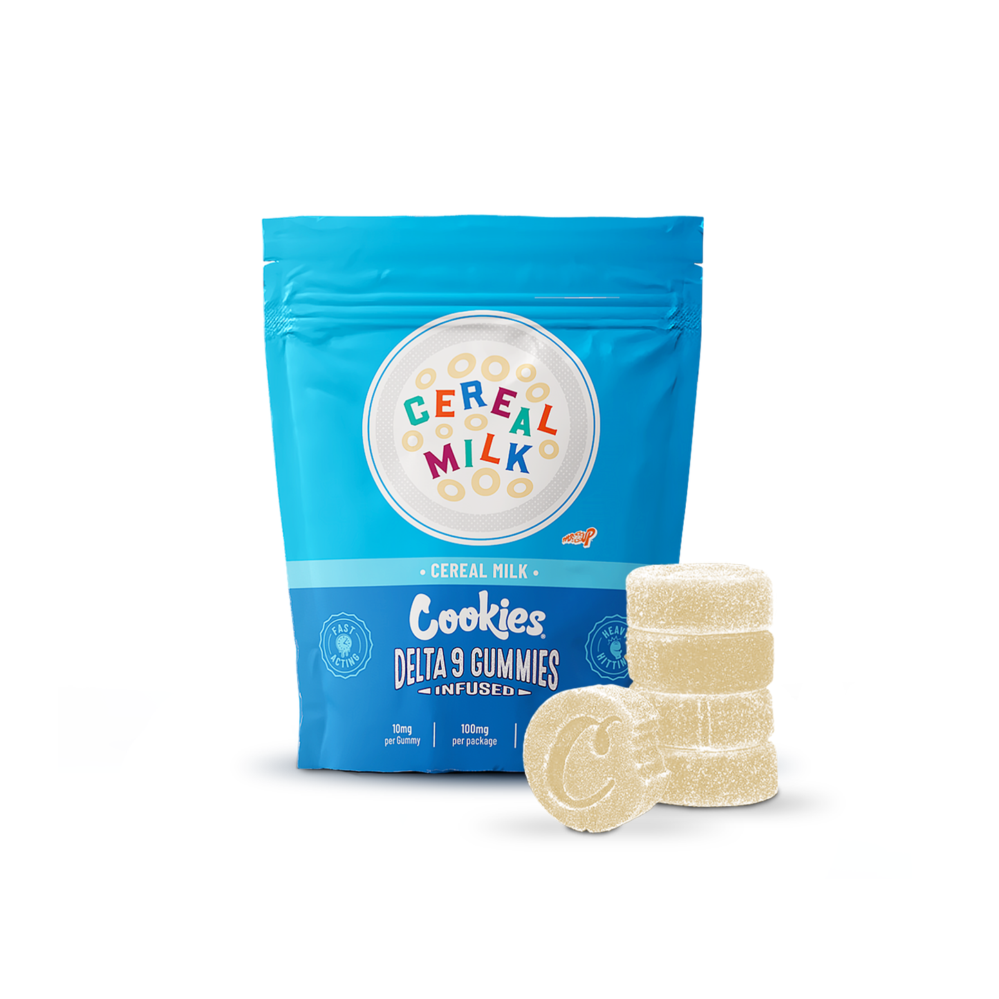 COOKIES Delta 9 Gummies infused - Cereal Milk