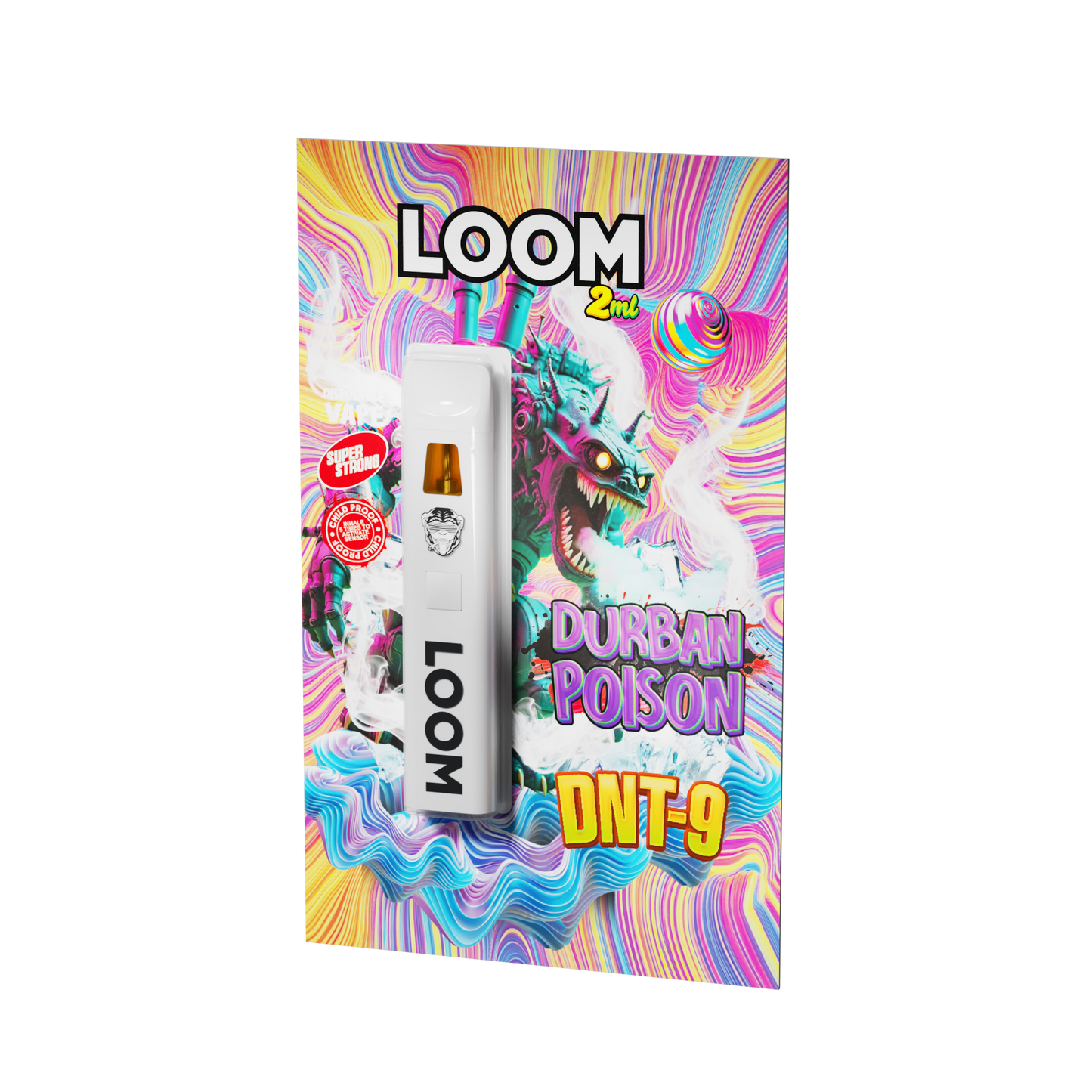 LOOM DNT-9 Vape Pen 2ml. NEU