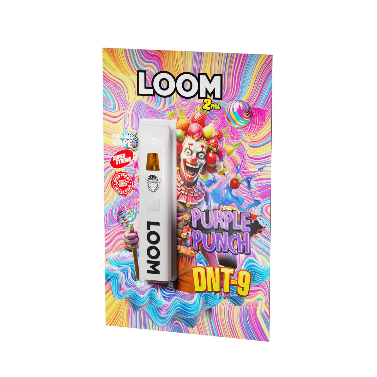 LOOM DNT-9 Vape Pen 2ml. NEU