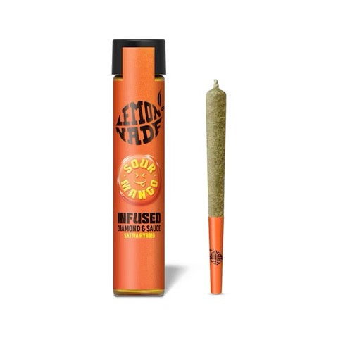 Lemonade Infused Pre-Rolls 1g Sour Mango