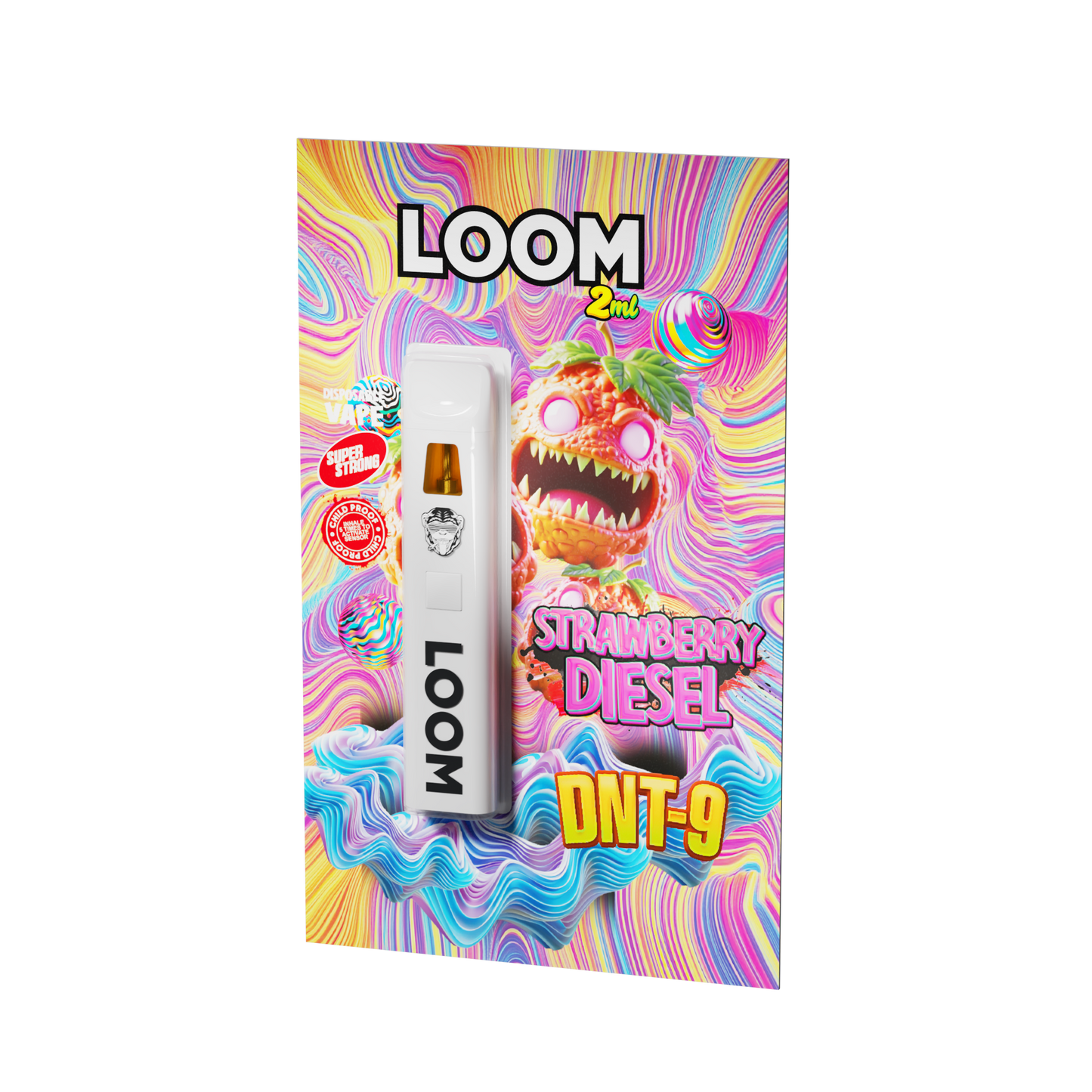 LOOM DNT-9 Vape Pen 2ml. NEU