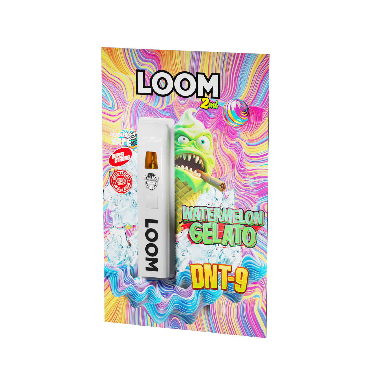 LOOM DNT-9 Vape Pen 2ml. NEU
