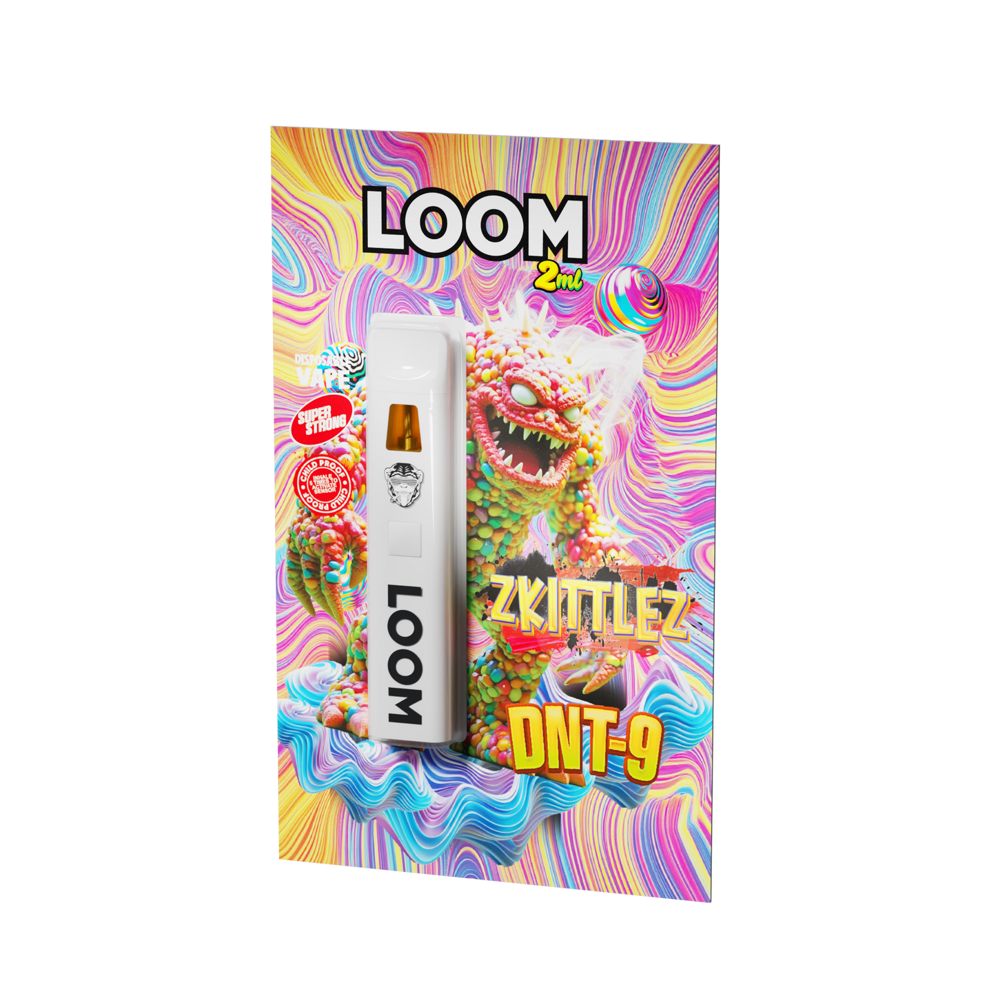 LOOM DNT-9 Vape Pen 2ml. NEU