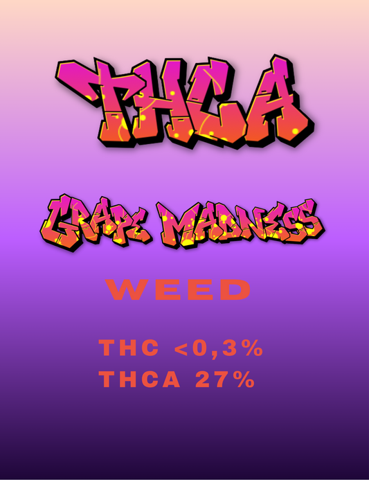 THCA Weed Grape Madness 27%