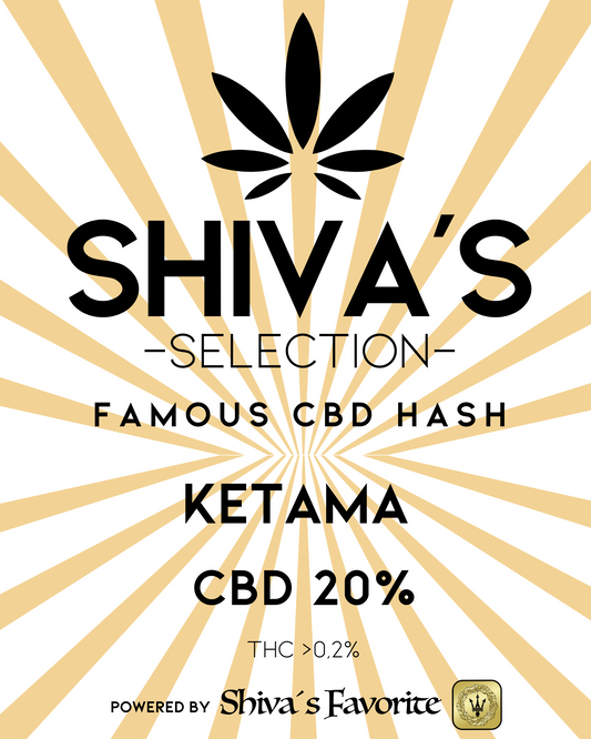 SHIVA´S SELECTION Ketama - CBD Hash 20%