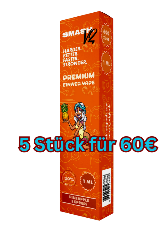 SMASH V2 - 10 OH Vapes 5er Bundle Pack SONDERANGEBOT