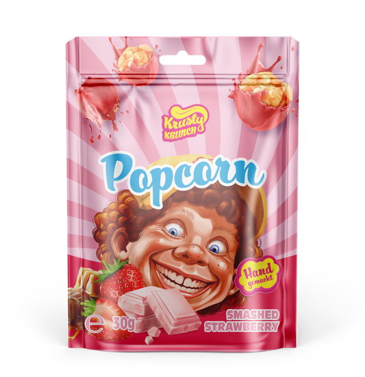 Krusty Krunch Popcorn Smashed Strawberry