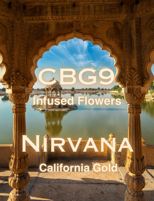 Nirvana CBG9 Blüten California Gold NEU!