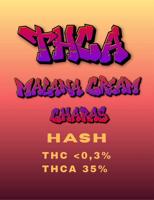 THCA Hash Malana Cream Charas 35%