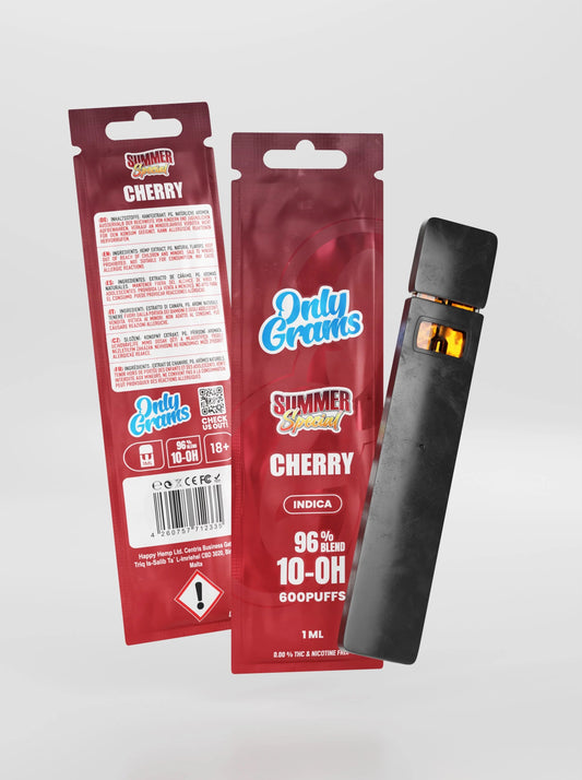 Only Grams 10-OH Vape Pen CHERRY 1ml, 96%