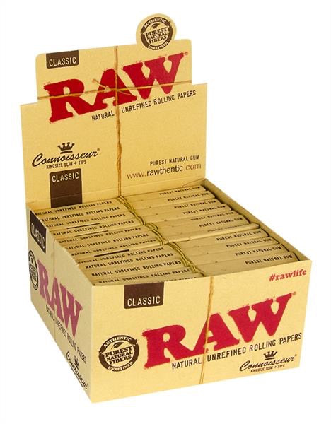 RAW Classic Connoisseur Papers + Tips