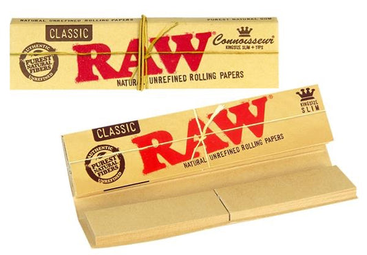 RAW Classic Connoisseur Papers + Tips