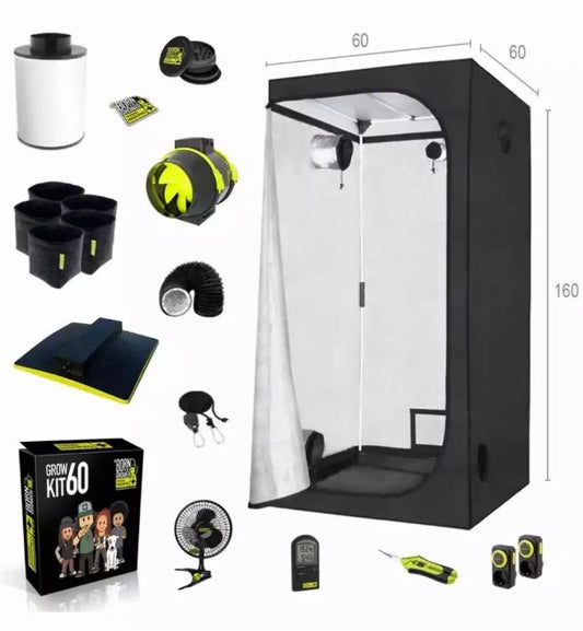 Garden Highpro Growbox Komplettset 60x60x160