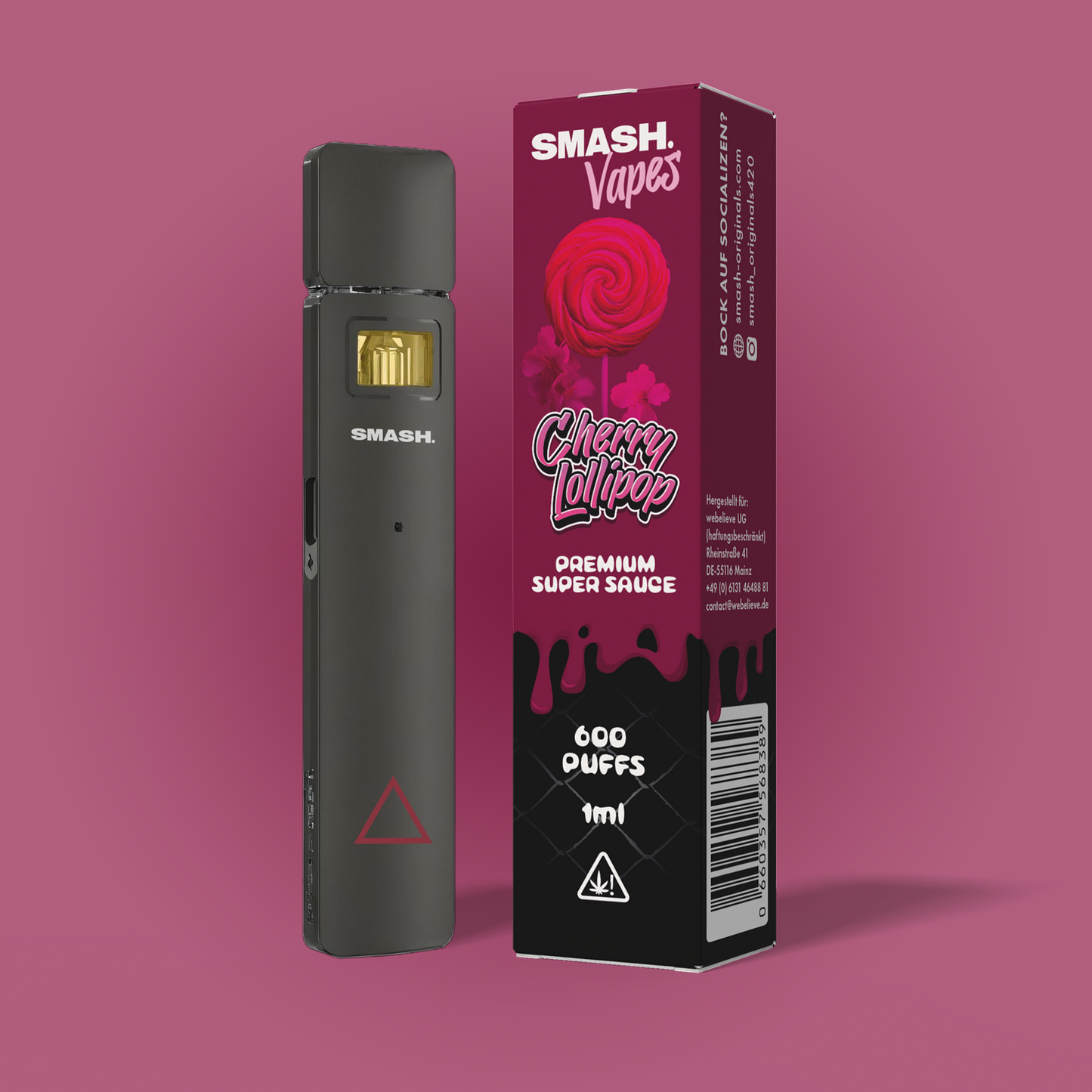 SMASH Super Sauce Vape Pen 1ml NEU!