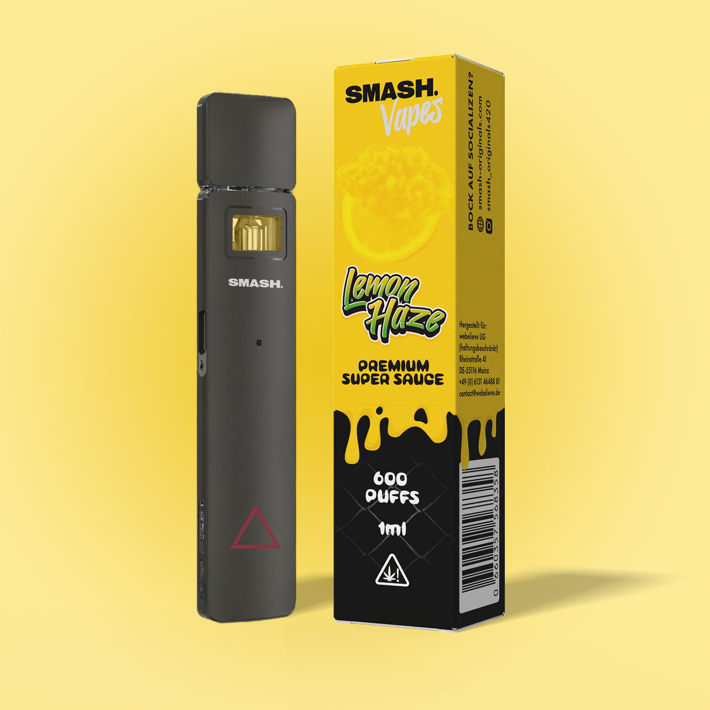 SMASH Super Sauce Vape Pen 1ml NEU!