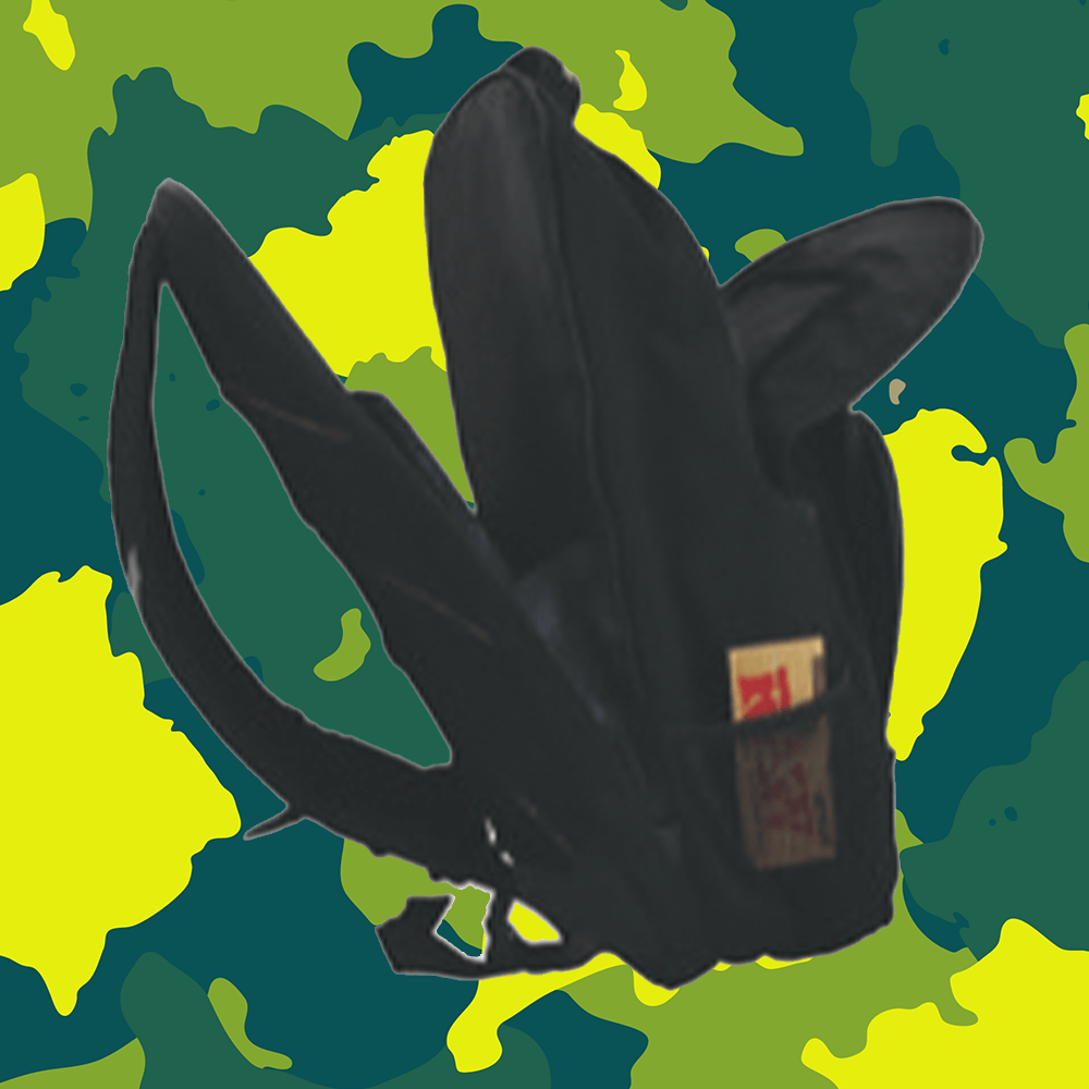RAW BACK PACK BLACK