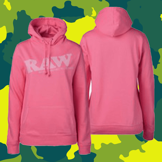 RAW GIRL HOODIE PINK