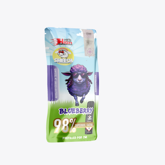 SHEESH Superior Signature Pods Blueberry 2ml