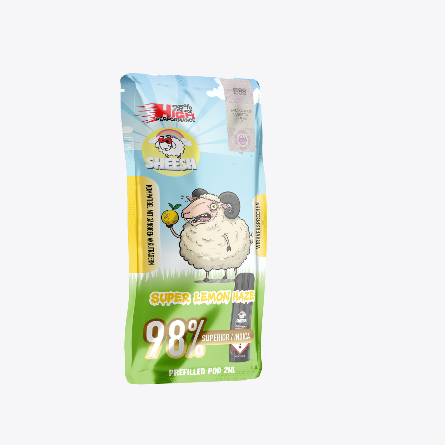 SHEESH Superior Signature Pods Super Lemon Haze Punch 2ml