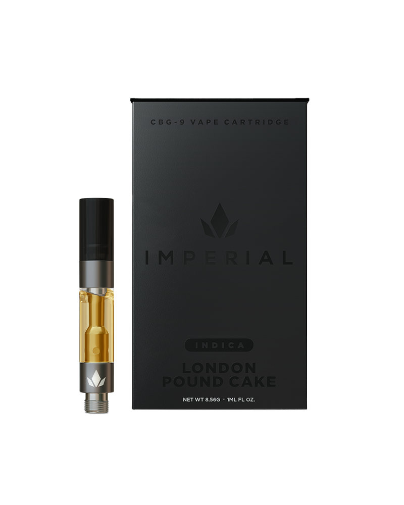 IMPERIAL CBG-9 Kartusche LONDON POUND CAKE 1ml NEU!