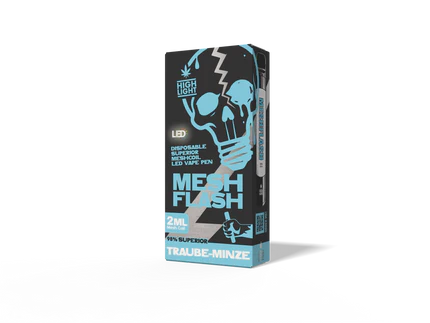 MESHFLASH 98% Superior Blend – Traube Minze (2ml)