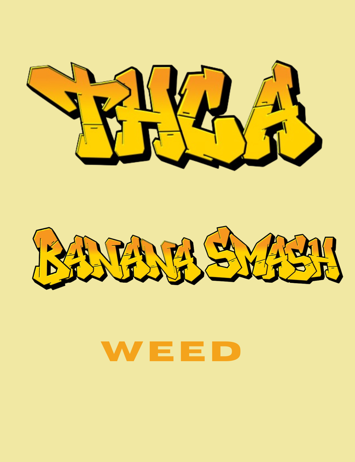 THCA Weed Banana Smash