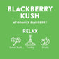 THCA Weed Black Berry 25% Terpenen-Profil mit Caryophyllene, Myrcene und Limonene
