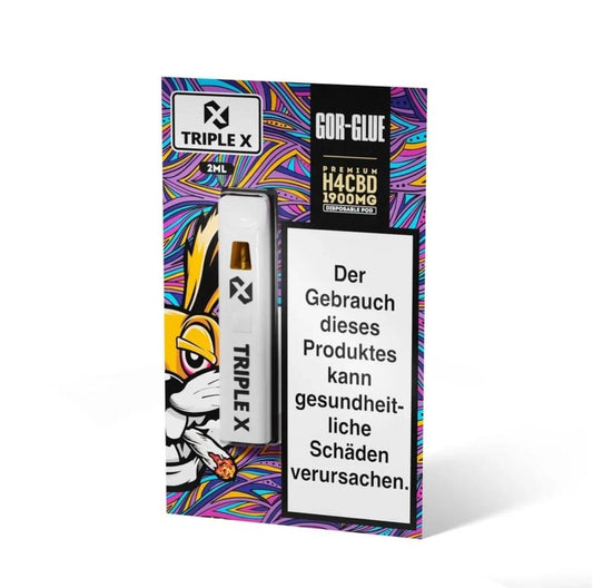 Triple X H4CBD Vape Pen "GOR - GLUE" 2ml