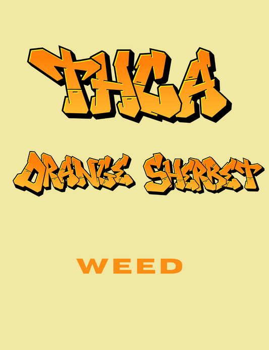 THCA Weed Orange Sherbet